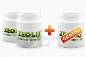 Oferta Zeolit Detoxifiant 60 capsule 2+1 gratis