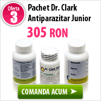 Pachet Dr Clarck Antiparazitar Junior
