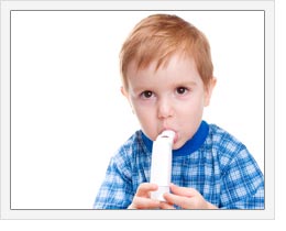Copil cu astm